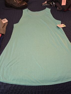 NWT BCG Light Aqua Sleeveless Women's Tank Top